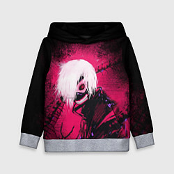 Толстовка-худи детская КАНЕКИ КЕН КАГУНЕ, цвет: 3D-меланж