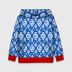 Детская толстовка Blue Pattern Dope Camo Dope Street Market