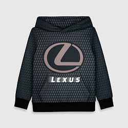 Толстовка-худи детская LEXUS Lexus - Карбон, цвет: 3D-черный