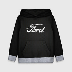 Толстовка-худи детская Ford форд крбон, цвет: 3D-меланж