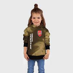 Толстовка-худи детская АРСЕНАЛ Arsenal Football Огонь, цвет: 3D-черный — фото 2