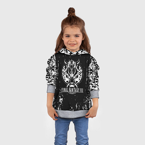 Детская толстовка Final Fantasy VII Remake / 3D-Меланж – фото 4