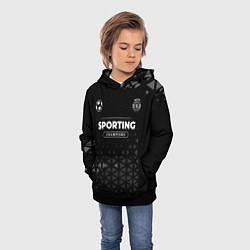Толстовка-худи детская Sporting Форма Champions, цвет: 3D-черный — фото 2