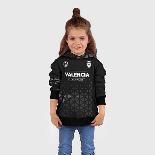 Детская толстовка Valencia Форма Champions / 3D-Черный – фото 4