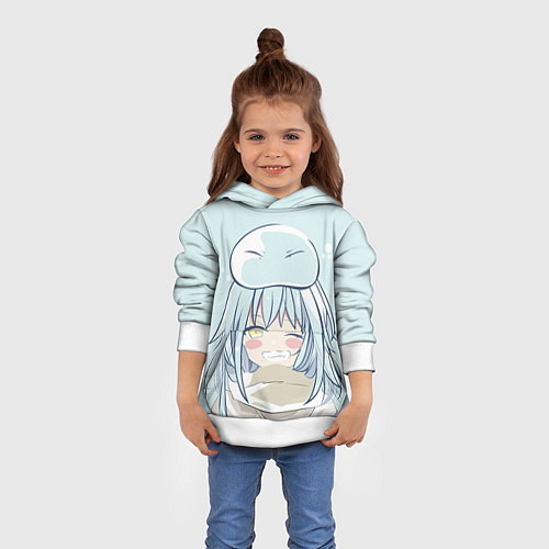 Детская толстовка Улыбка Римару / 3D-Белый – фото 4