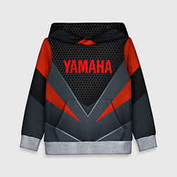 Толстовка-худи детская YAMAHA ТЕХНОЛОГИЧЕСКАЯ БРОНЯ, цвет: 3D-меланж