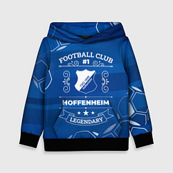 Толстовка-худи детская Hoffenheim Football Club, цвет: 3D-черный