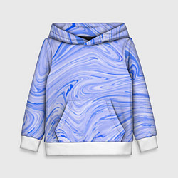 Детская толстовка Abstract lavender pattern