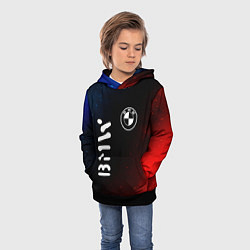 Толстовка-худи детская BMW BMW Звезды, цвет: 3D-черный — фото 2