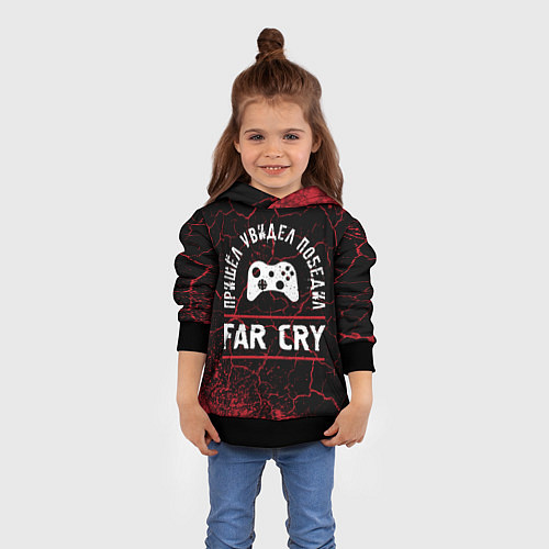 Детская толстовка Far Cry Победил / 3D-Черный – фото 4