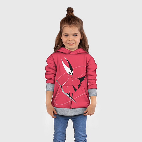 Детская толстовка Хорнет Hornet / 3D-Меланж – фото 4