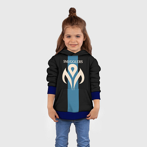 Детская толстовка Dune: Spice Wars раса Smugglers / 3D-Синий – фото 4