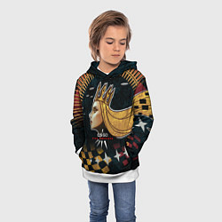 Толстовка-худи детская Cs:go - The Empress 2022 Императрица, цвет: 3D-белый — фото 2