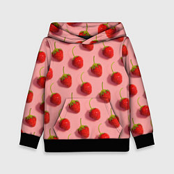 Детская толстовка Strawberry Pattern