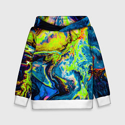 Толстовка-худи детская The Poisonous Palette, цвет: 3D-белый