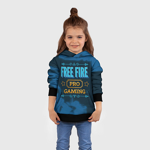 Детская толстовка Игра Free Fire: PRO Gaming / 3D-Черный – фото 4