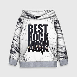 Толстовка-худи детская Linkin Park BEST ROCK, цвет: 3D-меланж