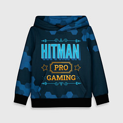 Толстовка-худи детская Игра Hitman: PRO Gaming, цвет: 3D-черный