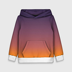 Детская толстовка Sunset Gradient