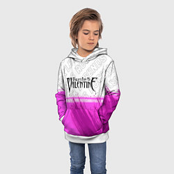 Толстовка-худи детская Bullet For My Valentine Rock Legends, цвет: 3D-белый — фото 2