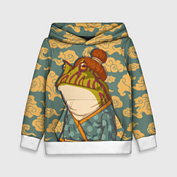 Детская толстовка Японская лягушка