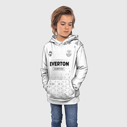 Толстовка-худи детская Everton Champions Униформа, цвет: 3D-белый — фото 2