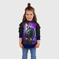 Толстовка-худи детская Depeche Mode - Dave Gahan, цвет: 3D-синий — фото 2