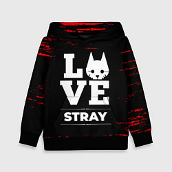 Толстовка-худи детская Stray Love Классика, цвет: 3D-черный