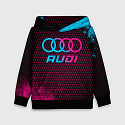 Детская толстовка Audi - neon gradient