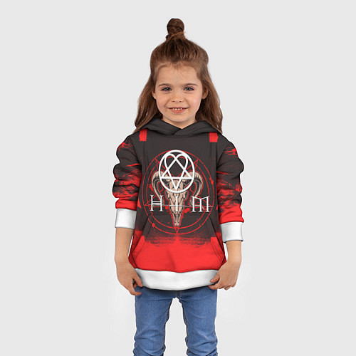 Детская толстовка HIM star / 3D-Белый – фото 4