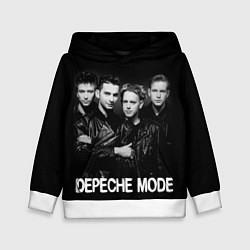 Детская толстовка Depeche Mode - black & white portrait