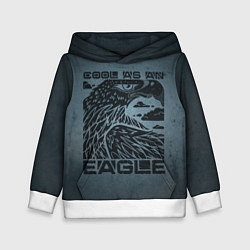 Детская толстовка Cool as an eagle Крут как орел