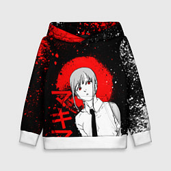 Детская толстовка Человек-бензопила - манга - Макима