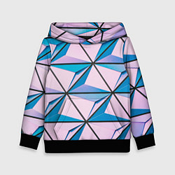 Детская толстовка Абстрактные геометрические панели