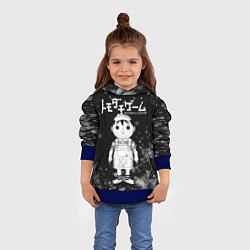 Толстовка-худи детская Tomodachi Game, цвет: 3D-синий — фото 2