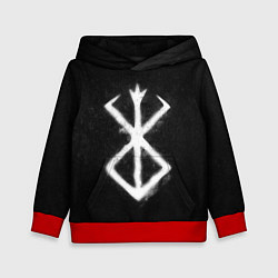 Детская толстовка Берсерк гранж
