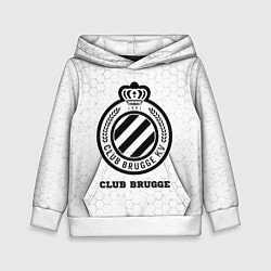 Детская толстовка Club Brugge sport на светлом фоне