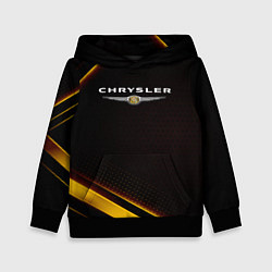Толстовка-худи детская Chrysler Абстракция, цвет: 3D-черный