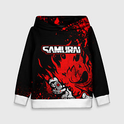 Детская толстовка Киберпанк-Самурай - 2077