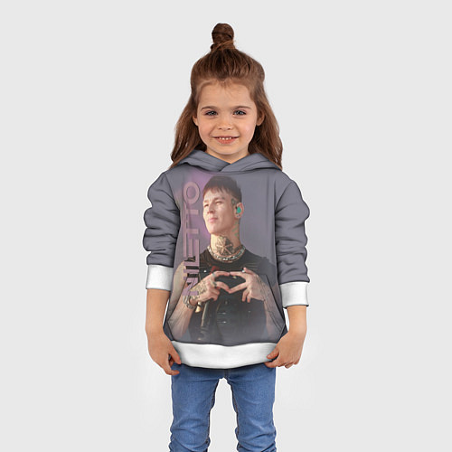 Детская толстовка Niletto- моя любимка / 3D-Белый – фото 4