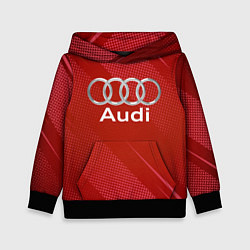 Толстовка-худи детская Audi abstraction, цвет: 3D-черный