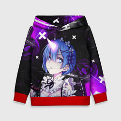 Детская толстовка Rem - ReZero - Абстракция