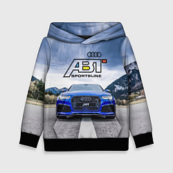Детская толстовка Audi ABT - sportsline на трассе