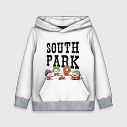 Толстовка-худи детская South park кострёр, цвет: 3D-меланж