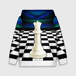 Детская толстовка Белая королева