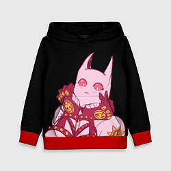 Толстовка-худи детская Милый стенд Killer Queen - Jojo, цвет: 3D-красный