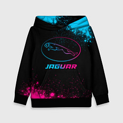 Детская толстовка Jaguar - neon gradient