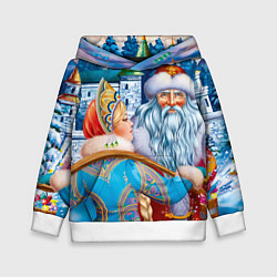 Детская толстовка Дед Мороз со Снегуркой