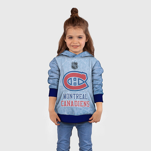 Детская толстовка Montreal Canadiens - NHL / 3D-Синий – фото 4