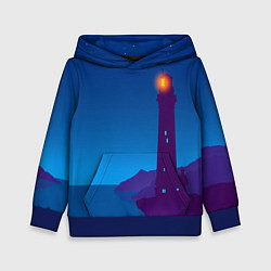 Детская толстовка Маяк в ночи